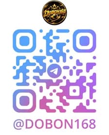 QR Code Telegram @dobon168